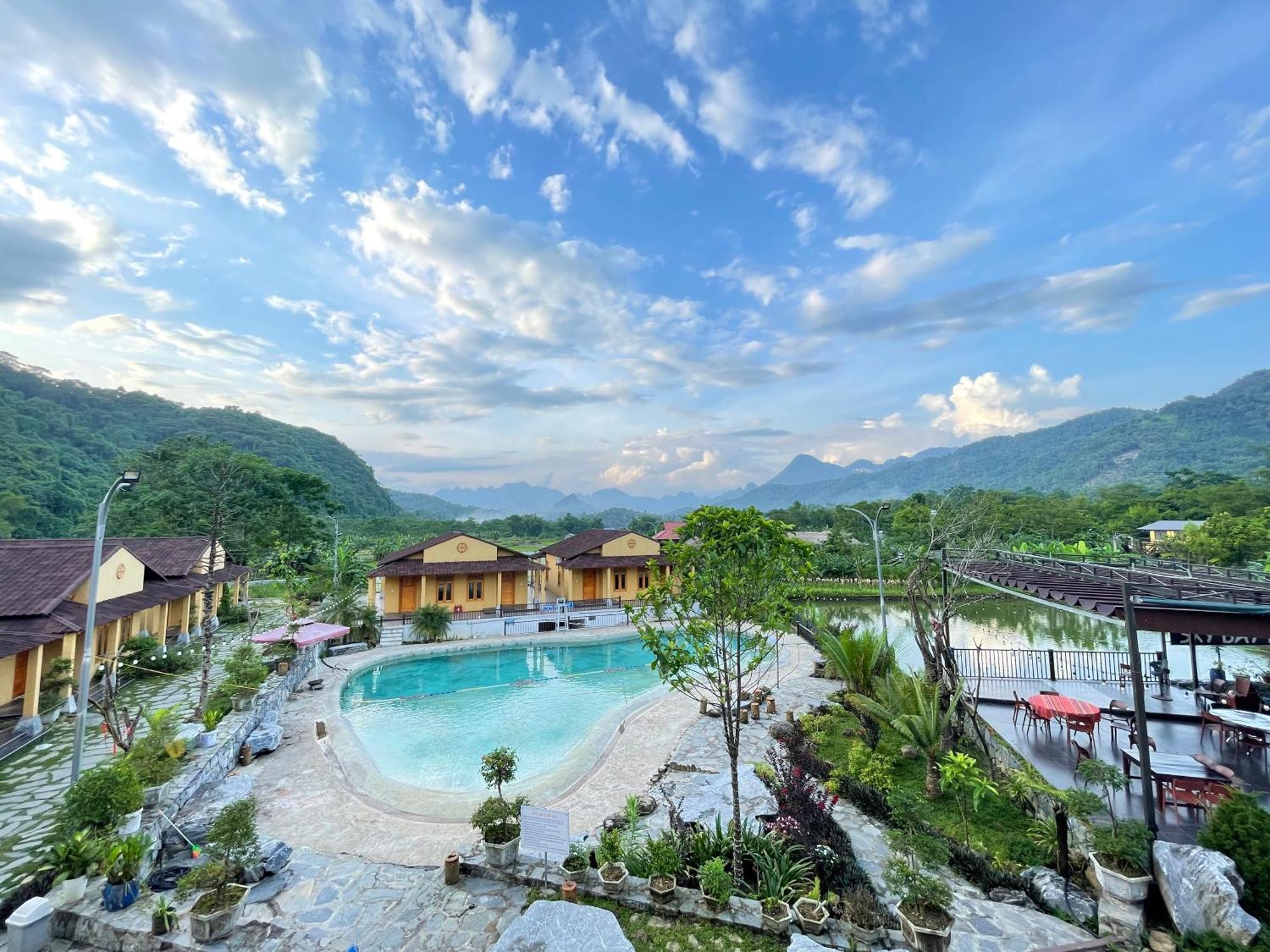 Sky Bay Lodge Ha Giang Eksteriør bilde